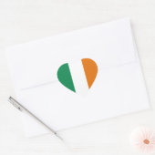 Ireland Flag Heart Sticker (Envelop)