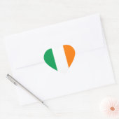 Ireland Flag Heart Sticker (Envelop)