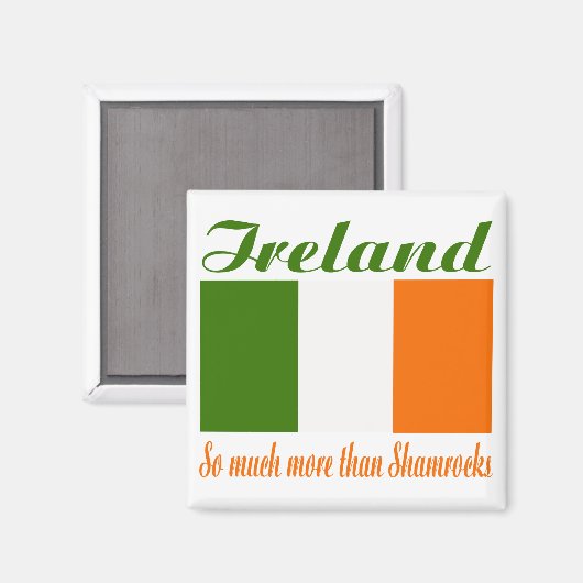 Ireland Flag Magnet (Voorkant / Achterkant)