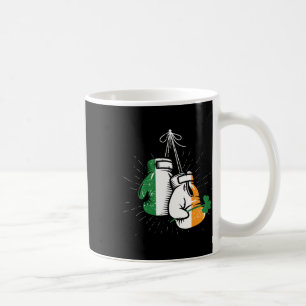 Ireland Flag Shamrock Irish Boxing Glove - Boxer Koffiemok