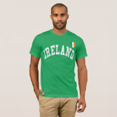 Ireland Football Jersey Style T-shirt (Voorkant volledig)