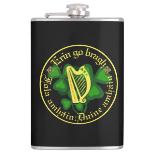 Ireland forever/Erin go bragh/1 blood/people/harp Heupfles