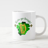Ireland forever/Erin go bragh/harp Grote Koffiekop (Rechts)