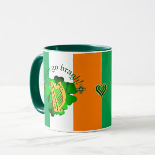 Ireland forever/Erin go bragh/heart gold/green Mok