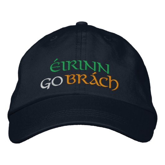 Ireland Forever Geborduurde Pet (Voorkant)