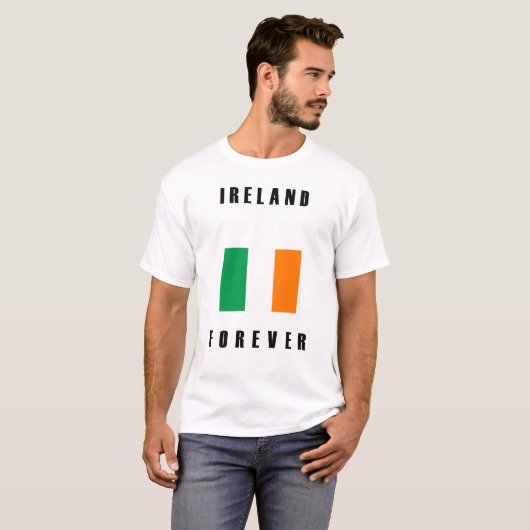 Ireland Forever Motto T-shirt (Voorkant volledig)