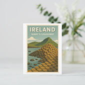 Ireland - Giant's Causeway Postcard Briefkaart (Staand voorkant)