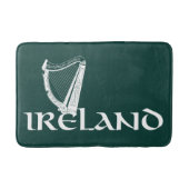 Ireland Harp Design, Irish Harp Badmat (Voorkant)