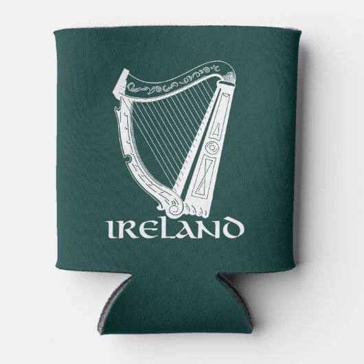 Ireland Harp Design, Irish Harp Blikjeskoeler (Voorkant)