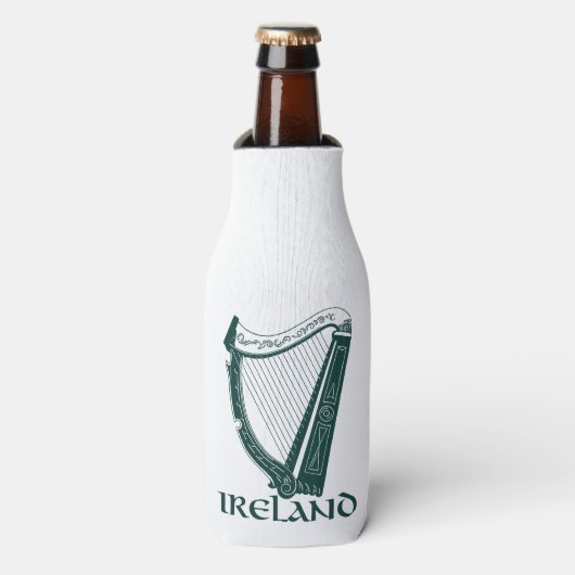 Ireland Harp Design, Irish Harp Flesjeskoeler (Fles Voorkant)