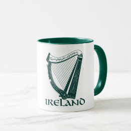 Ireland Harp Design, Irish Harp Mok