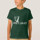 Ireland Harp Design, Irish Harp T-shirt (Voorkant)