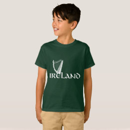 Ireland Harp Design, Irish Harp T-shirt