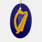 Ireland Harp en Anthem Ornament (Links)