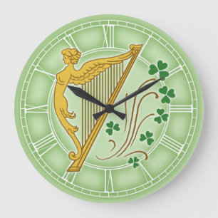 Ireland Harp Grote Klok
