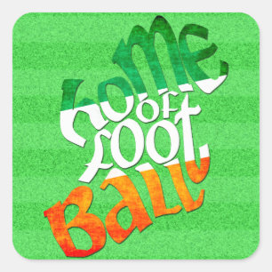 Ireland Home of Peil Ghaelach Vierkante Sticker