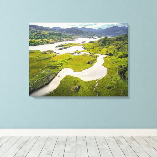 Ireland in Motion and Stillness Canvas Afdruk (Insitu (Houten vloer))