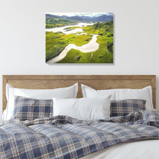 Ireland in Motion and Stillness Canvas Afdruk (Insitu (Slaapkamer))