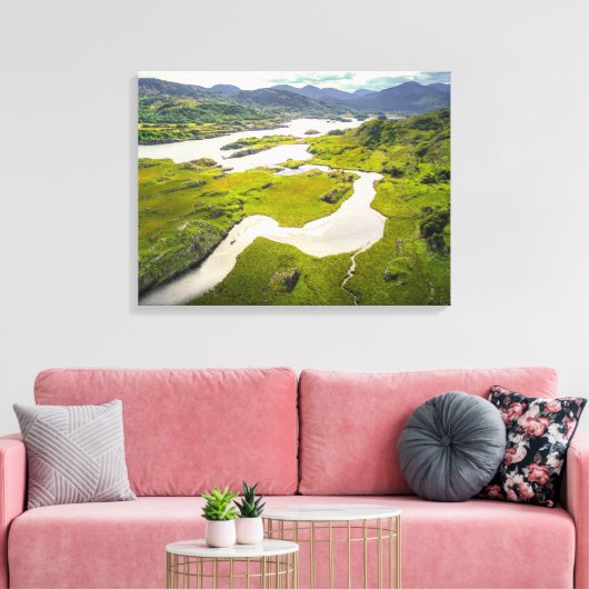 Ireland in Motion and Stillness Canvas Afdruk (Insitu (Woonkamer))