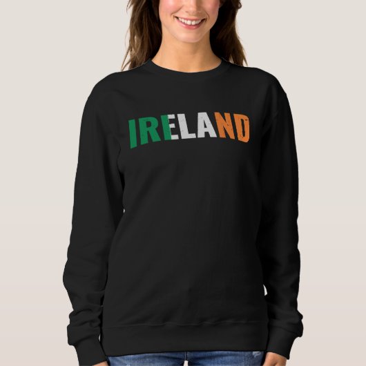 Ireland Irish Home Pride Irish Flag Trui (Voorkant)