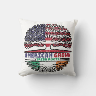Ireland Irish US American USA United States Tree Kussen