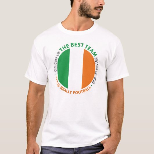 Ireland Irlanda Art Shield T-shirt (Voorkant)