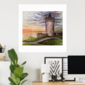 Ireland Kasteel Kunstprint – Doolin County Clare Poster (Thuiskantoor)