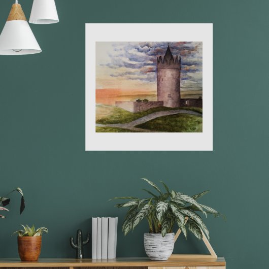 Ireland Kasteel Kunstprint – Doolin County Clare Poster (Woonkamer 1)