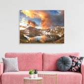 Ireland Lake Sunrise - Yosemite Canvas Afdruk (Insitu (Woonkamer))