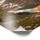 Ireland Lake Sunrise - Yosemite Foto Afdruk (Hoek)