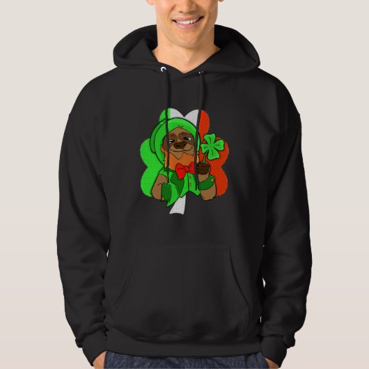 Ireland Leprechauns Sloth Hoodie (Voorkant)