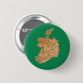 Ireland Map Button (Voorkant /achterkant)