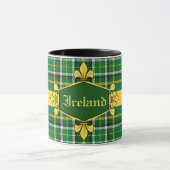Ireland National Tartan, Customize with name 2 Mok (Midden)