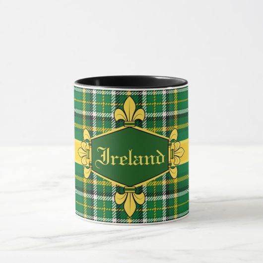 Ireland National Tartan, Customize with name 2 Mok (Midden)