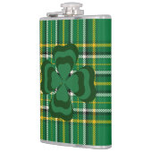 Ireland National Tartan, Shamrock, Voeg een naam t Heupfles (Links)