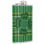 Ireland National Tartan, Shamrock, Voeg een naam t Heupfles (Rechts)