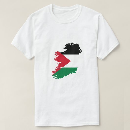 Ireland Palestine - One Struggle, One Fight Premiu T-shirt (Design voorkant)