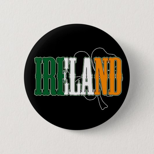 Ireland Pin Ronde Button 5,7 Cm (Voorkant)