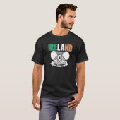 Ireland Ping Pong   Irish Table Tennis Team Suppor T-shirt (Voorkant volledig)