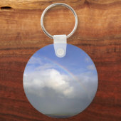 Ireland Rainbows Couds Sky Sleutelhanger (Voorkant)