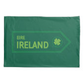 Ireland Road Sign Kussensloop (Achterkant)
