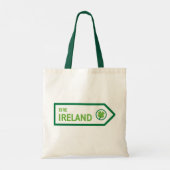 Ireland Road Sign Tote Bag (Achterkant)