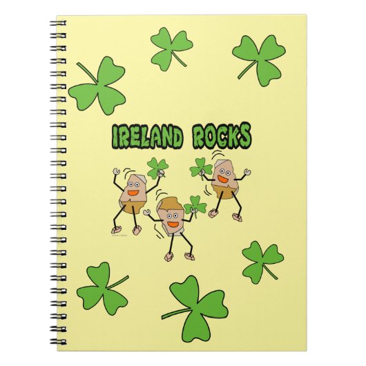 Ireland Rocks Notitieboek (Voorkant)