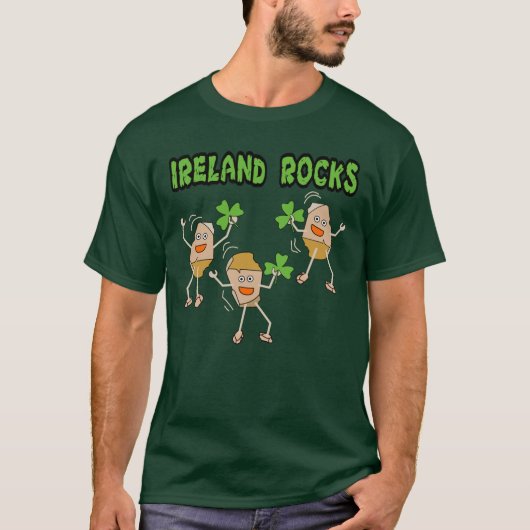 Ireland Rocks T-shirt (Voorkant)