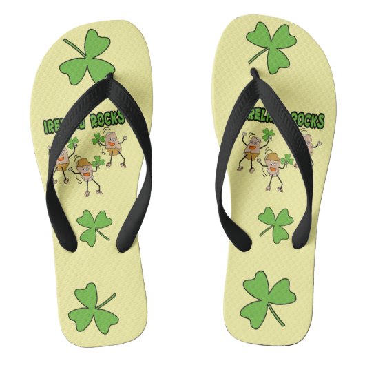 Ireland Rocks Teenslippers (Voetbed)