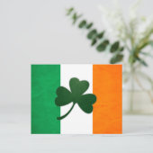 Ireland Shamrock Briefkaart (Staand voorkant)