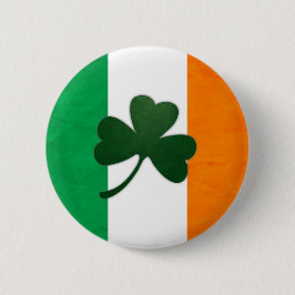 Ireland Shamrock Button