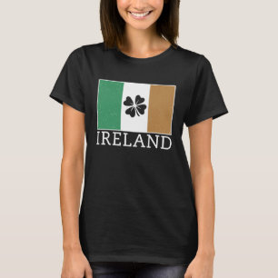 Ireland Shamrock Irish Flag T-shirt