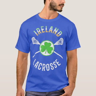 Ireland Shamrock Irish Lacrosse T-shirt