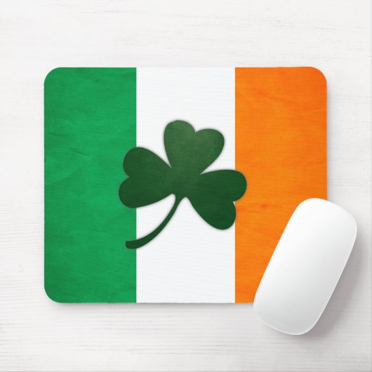 Ireland Shamrock Mousepad Muismat (Met muis)